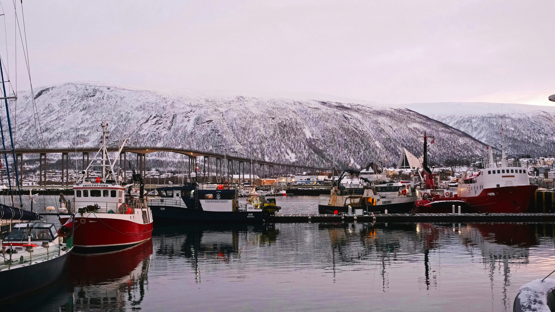 Fischereihafen von Tromsö