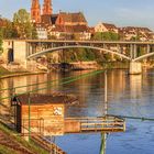 ~ Fischergalgen in Basel am Rhein ~