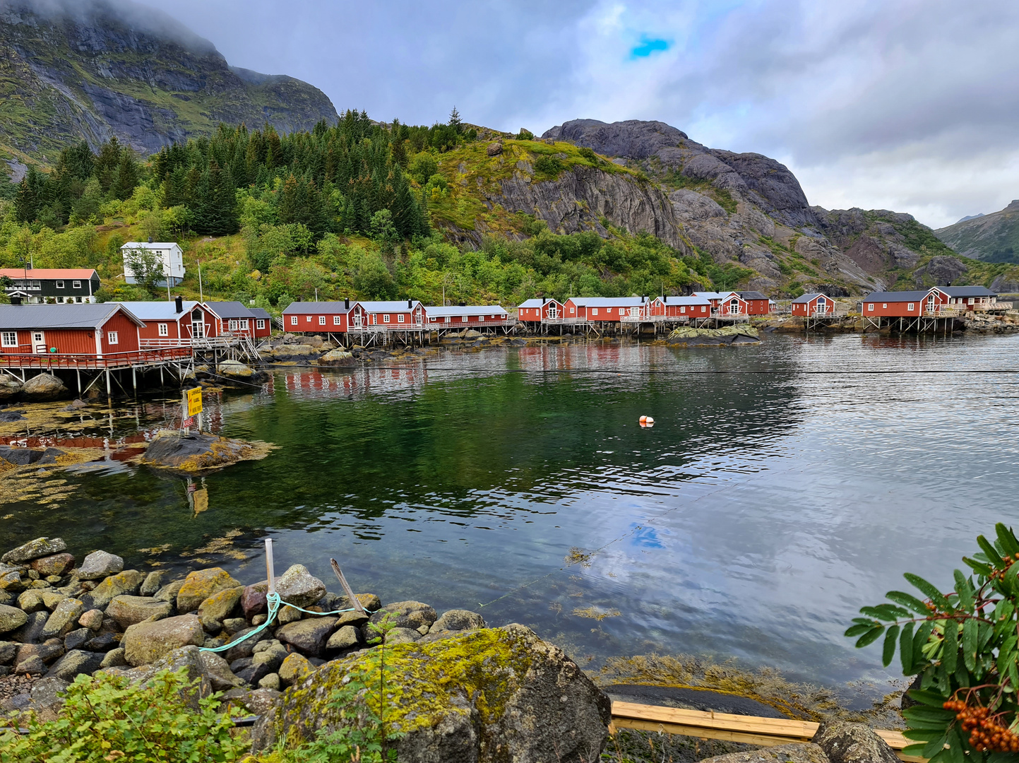 Fischerhäuschen am Nusfjord