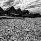 Fischerhäuschen am Strand