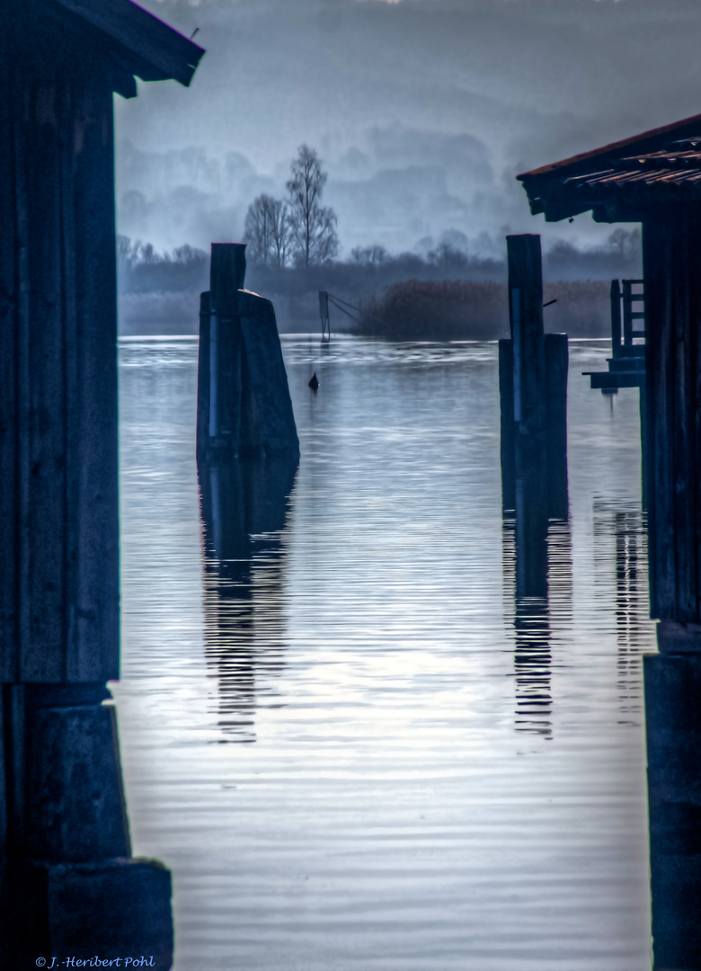 Fischerhäuser am Ammersee bei Dießen