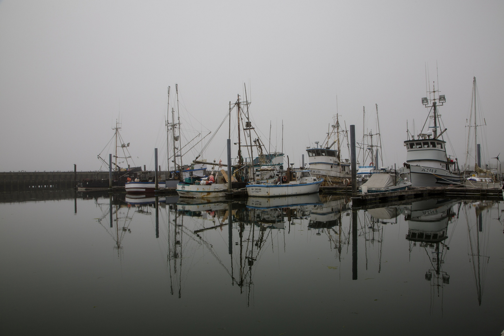 Fischerhafen an der Westküste USA