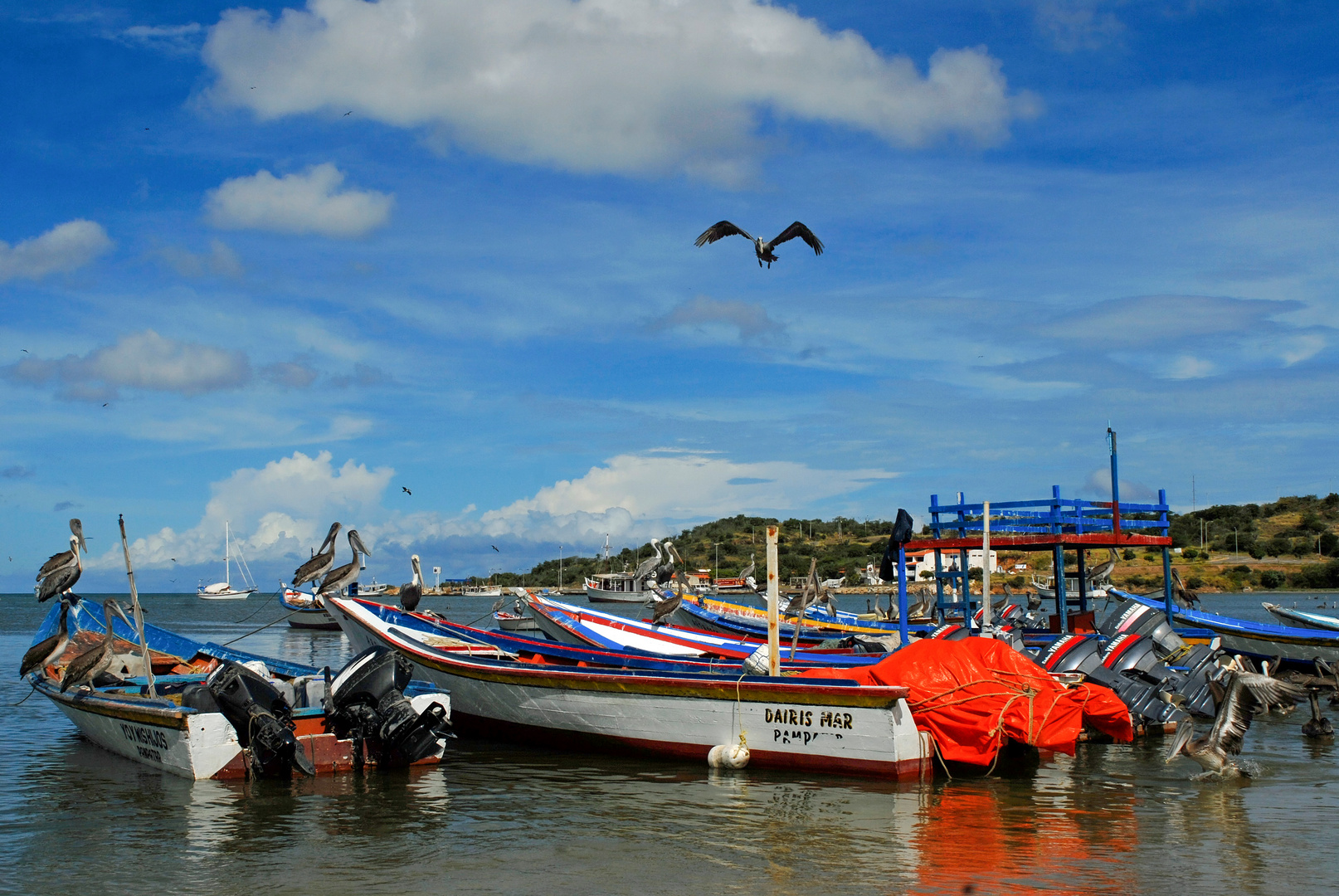 Fischerhafen auf der Playa El Tirano 01