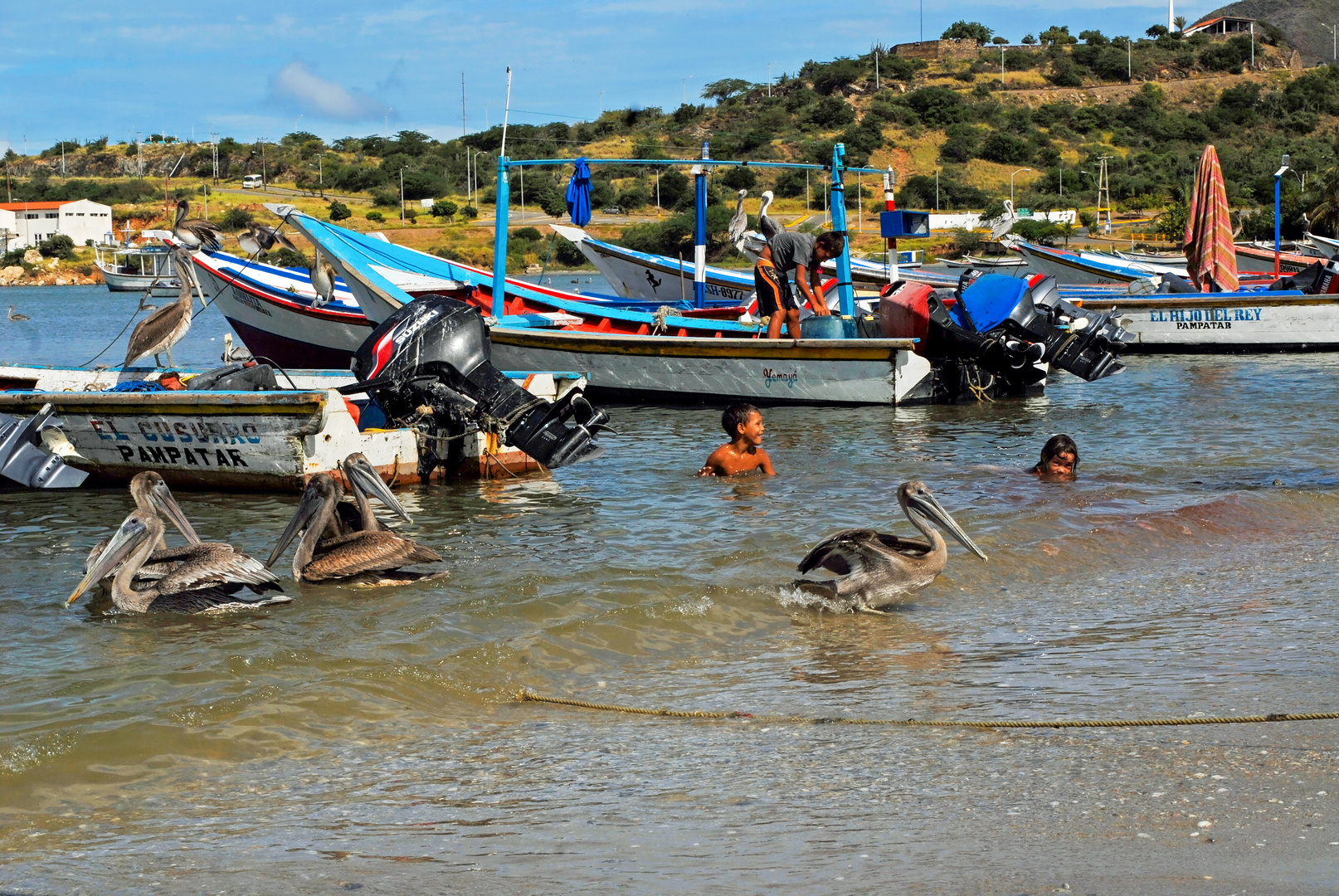 Fischerhafen auf der Playa El Tirano 02