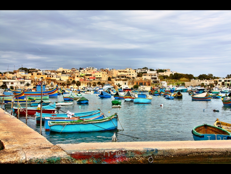 Fischerhafen auf Malta