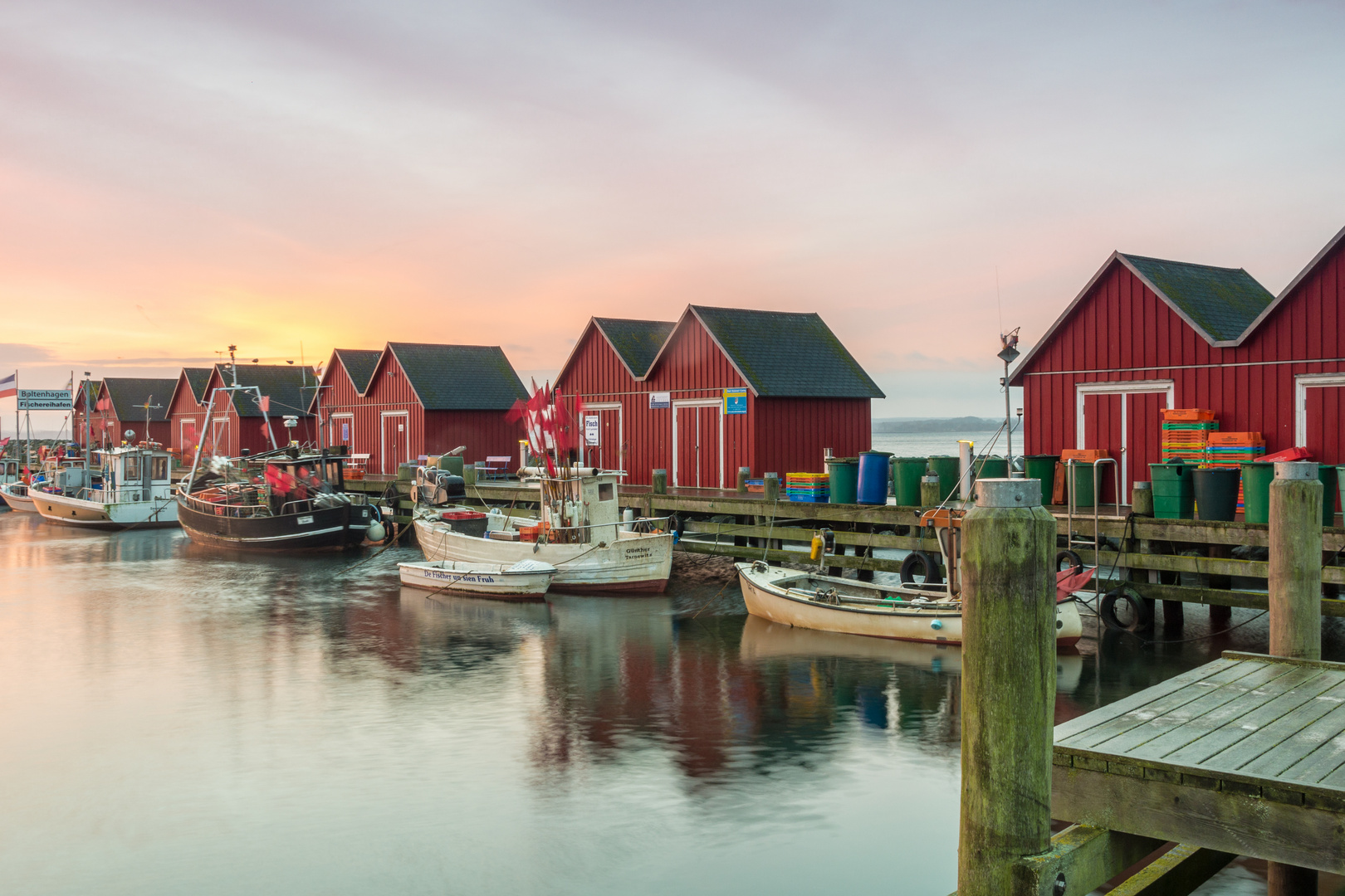 Fischerhafen in Boltenhagen