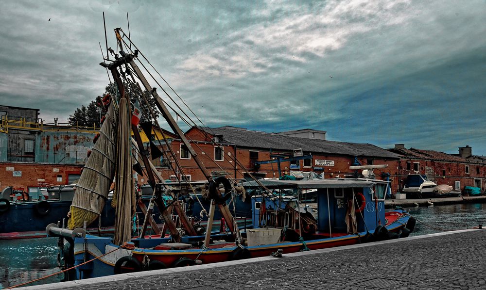 Fischerhafen in Chioggia