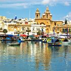 Fischerhafen in Marsaxlokk....