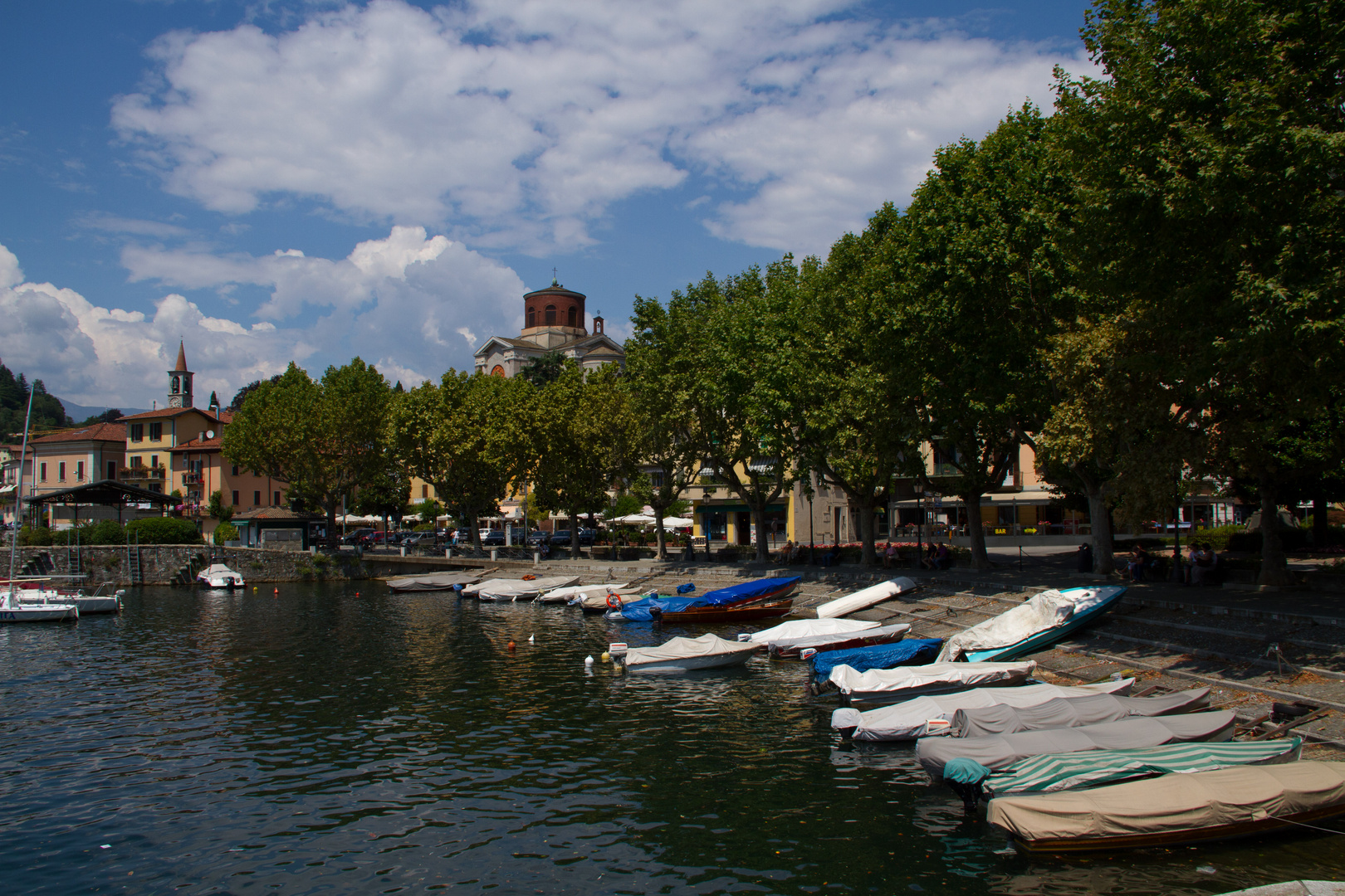 Fischerhafen Laveno Lago Maggiore