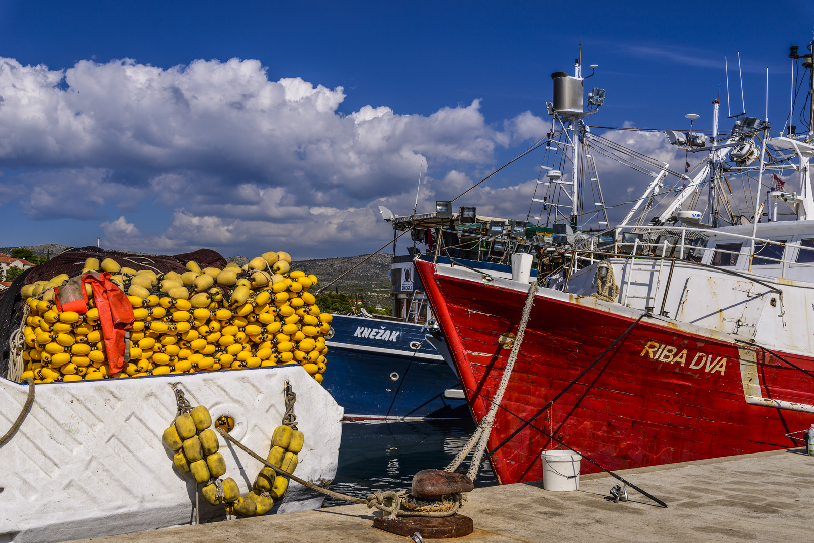 Fischerhafen, Rogoznica, Dalmatien, Kroatien