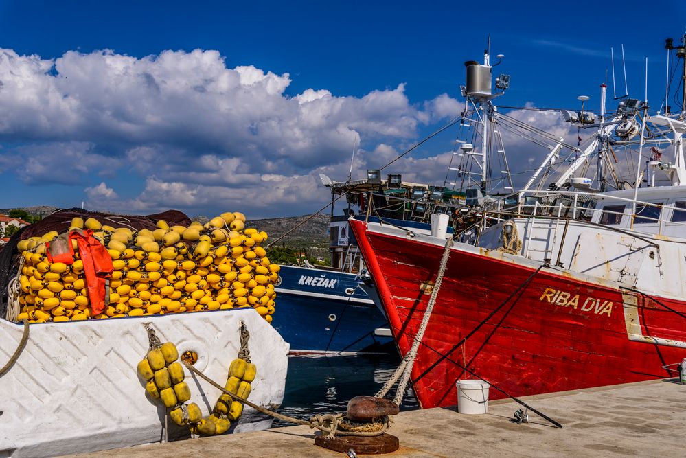 Fischerhafen, Rogoznica, Dalmatien, Kroatien