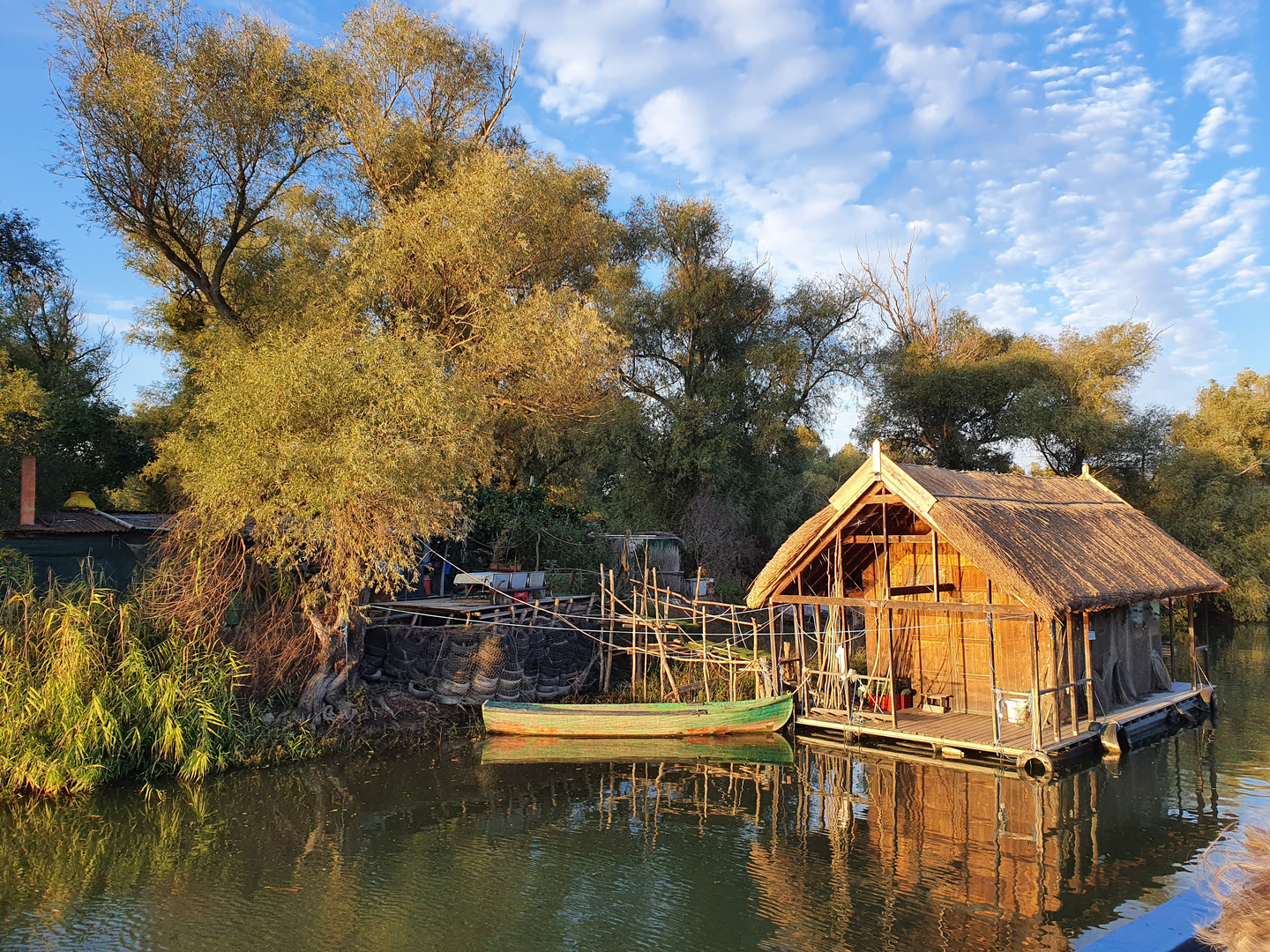 Fischerhaus im Donaudelta 