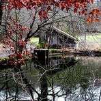 Fischerhütte am Badweiher