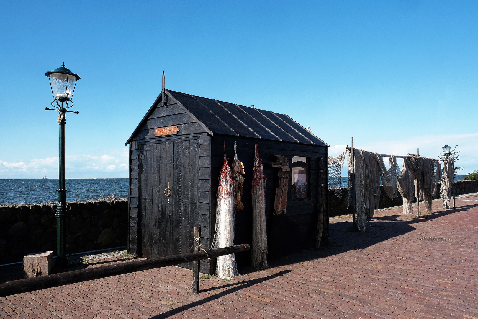 Fischerhütte am Ijsselmeer