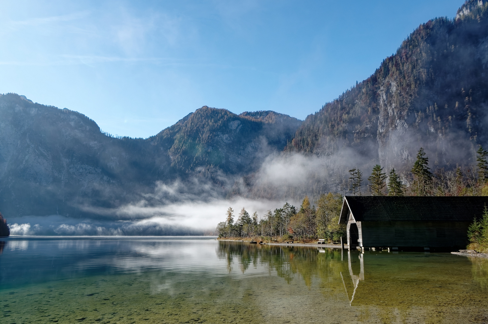 Fischerhütte am Königsee...