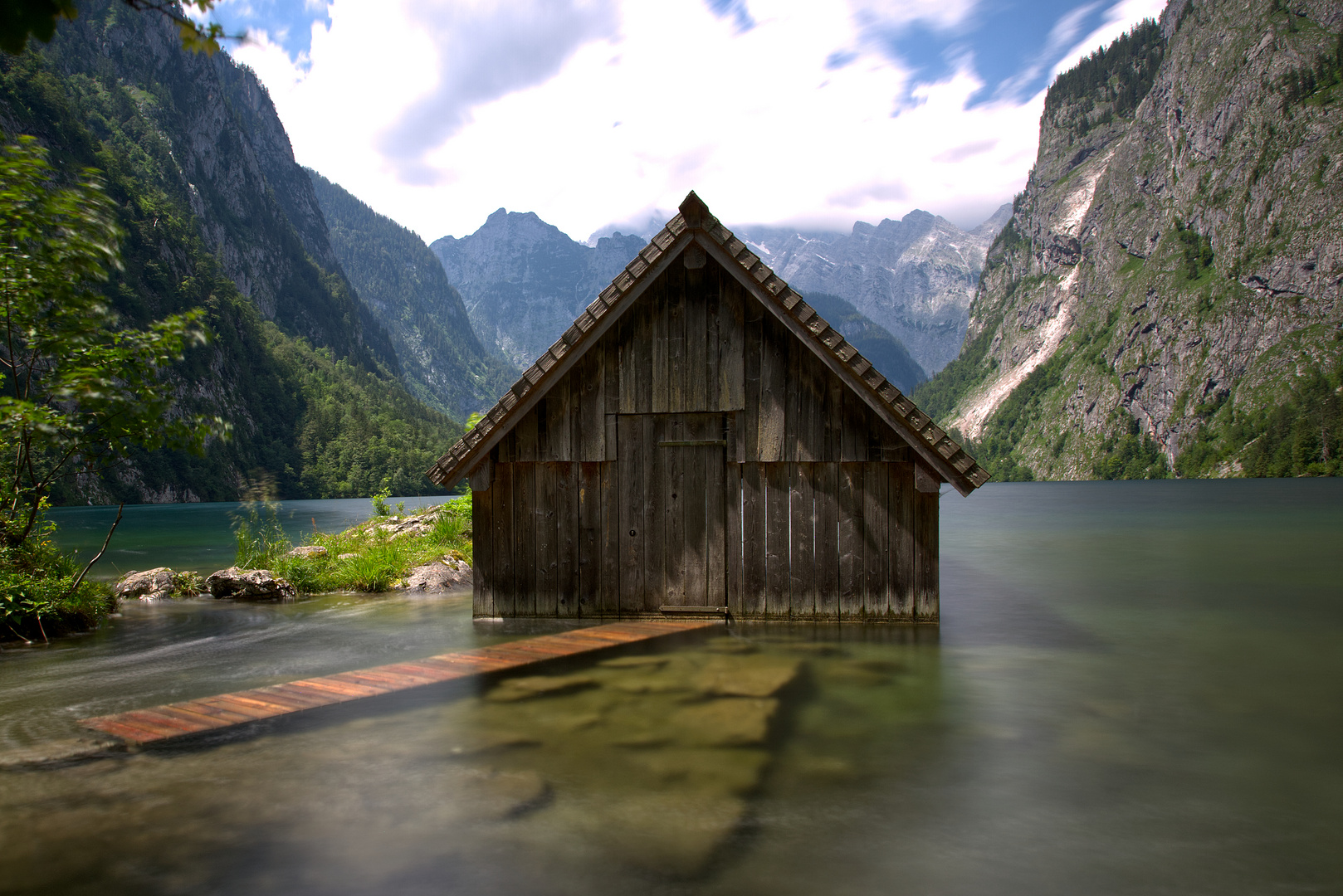 Fischerhütte am Obersee