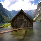 Fischerhütte am Obersee