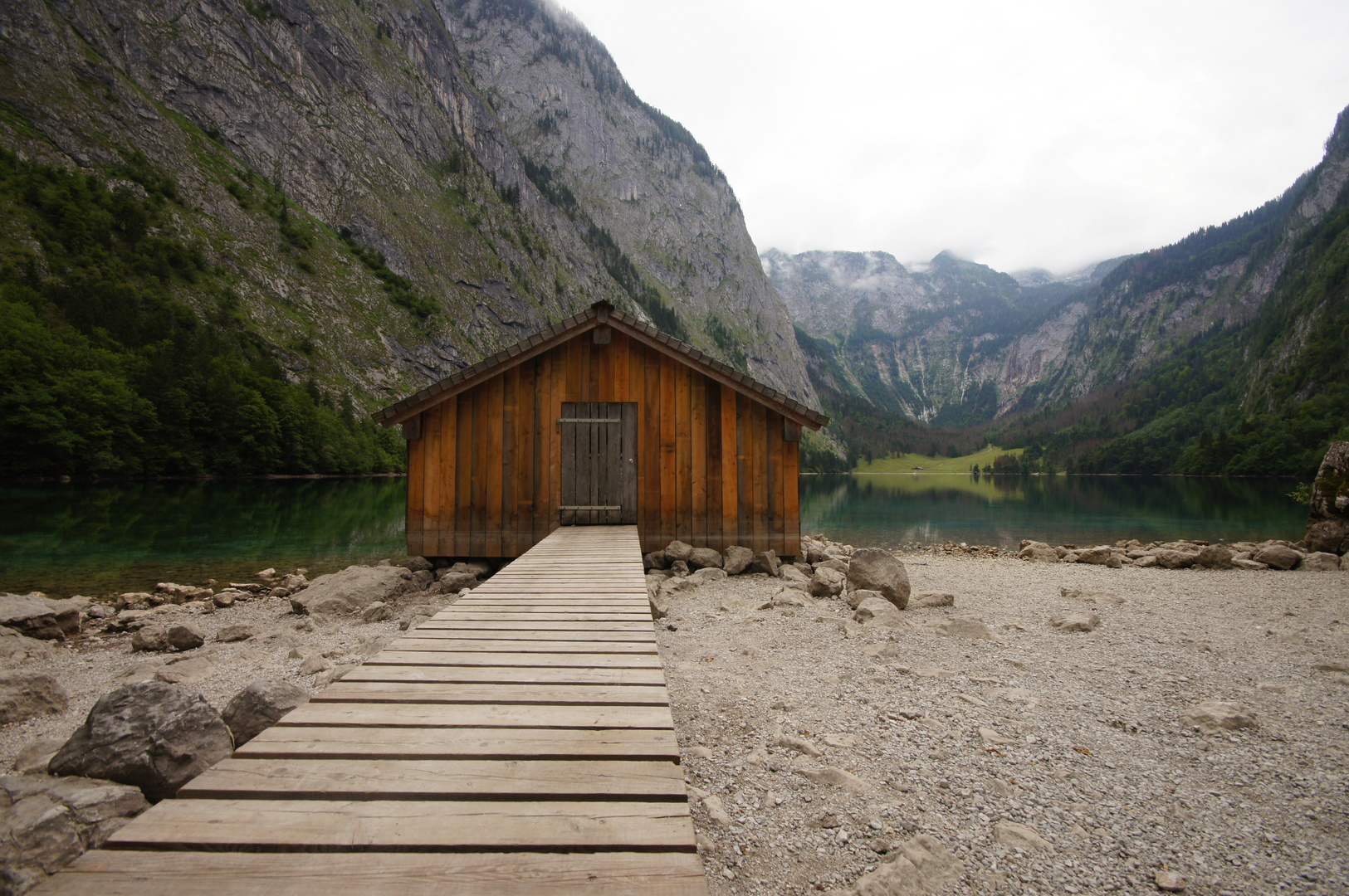 Fischerhütte am Obersee