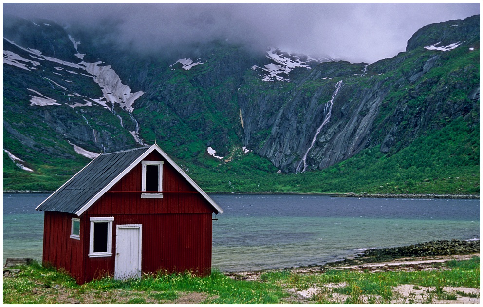 Fischerhütte am Raftsund