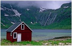 Fischerhütte am Raftsund