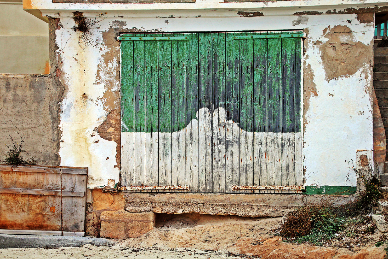 Fischerhütte am Strand von Platja de ca'n Curt