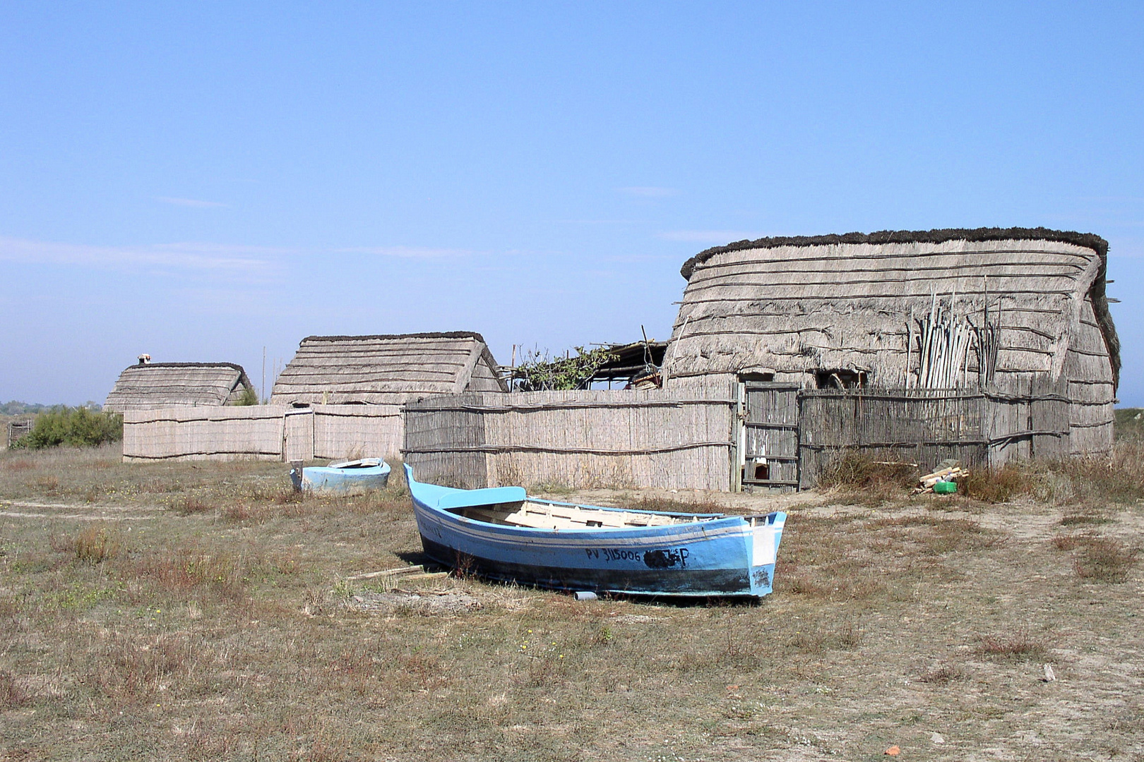 Fischerhütte am Étang de Canet-Saint-Nazaire