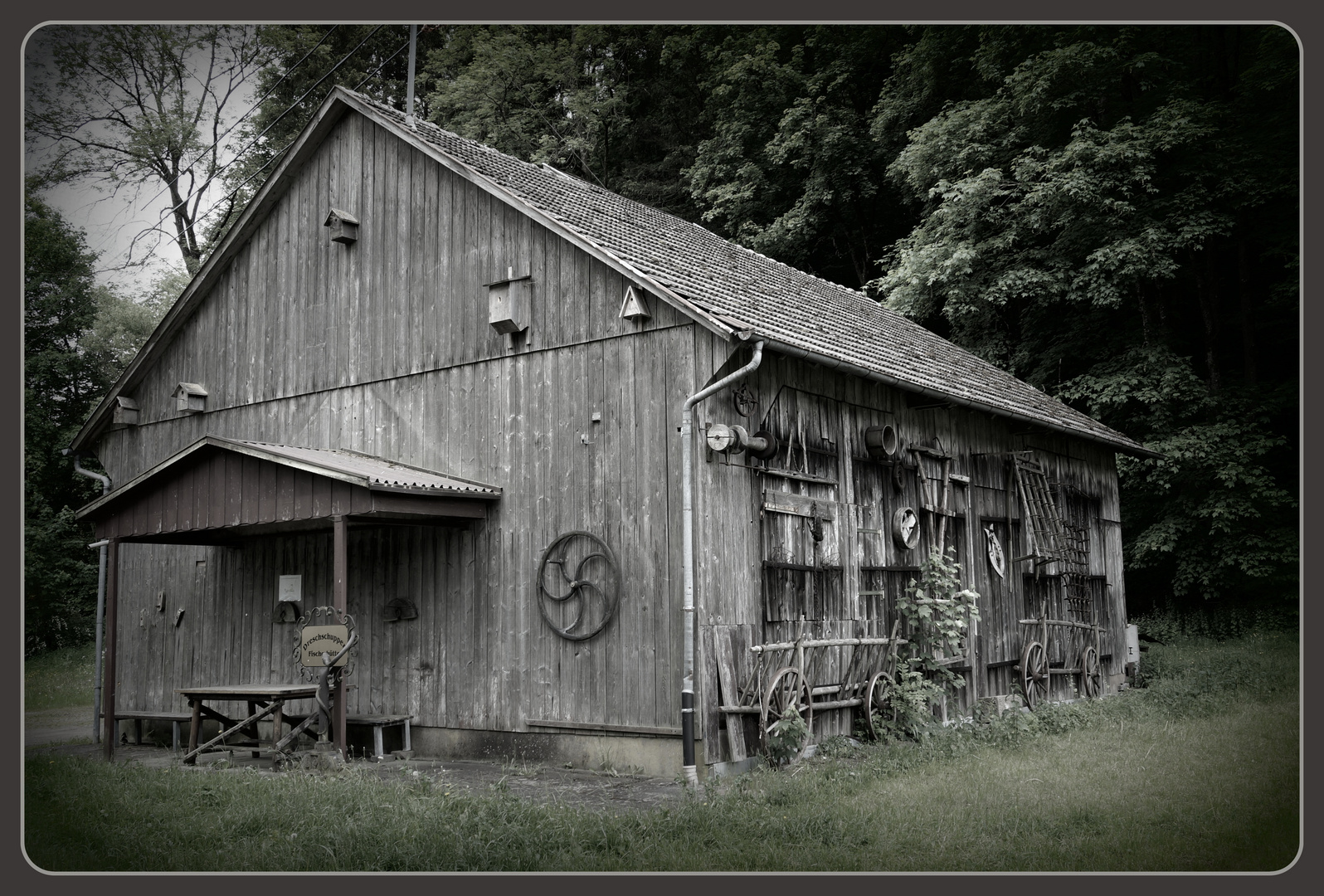 Fischerhütte bei Glatt