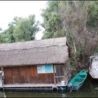 Fischerhütte im Donaudelta