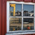 Fischerhütte im Hafen von Laboe......