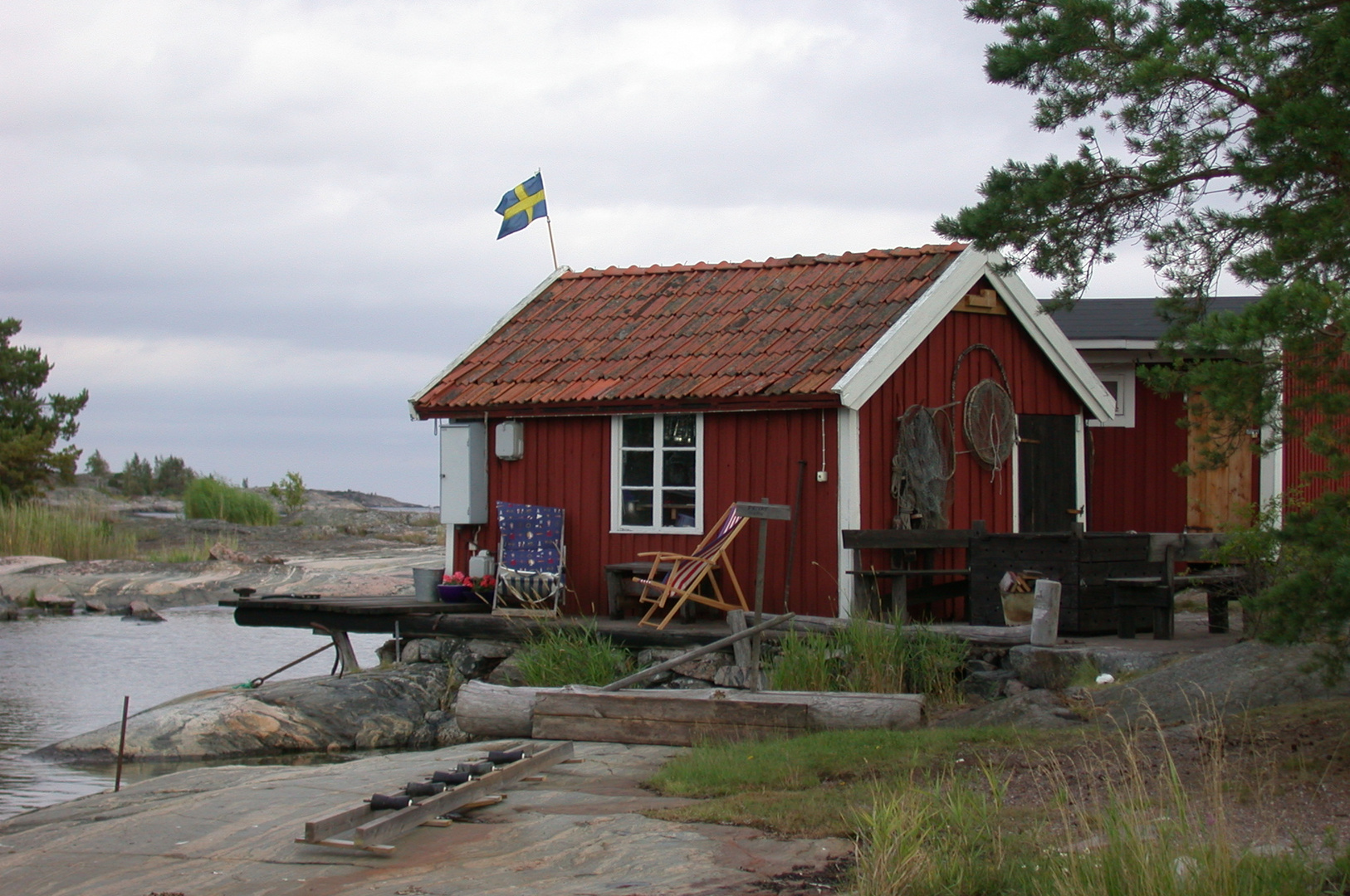 Fischerhütte in Schweden