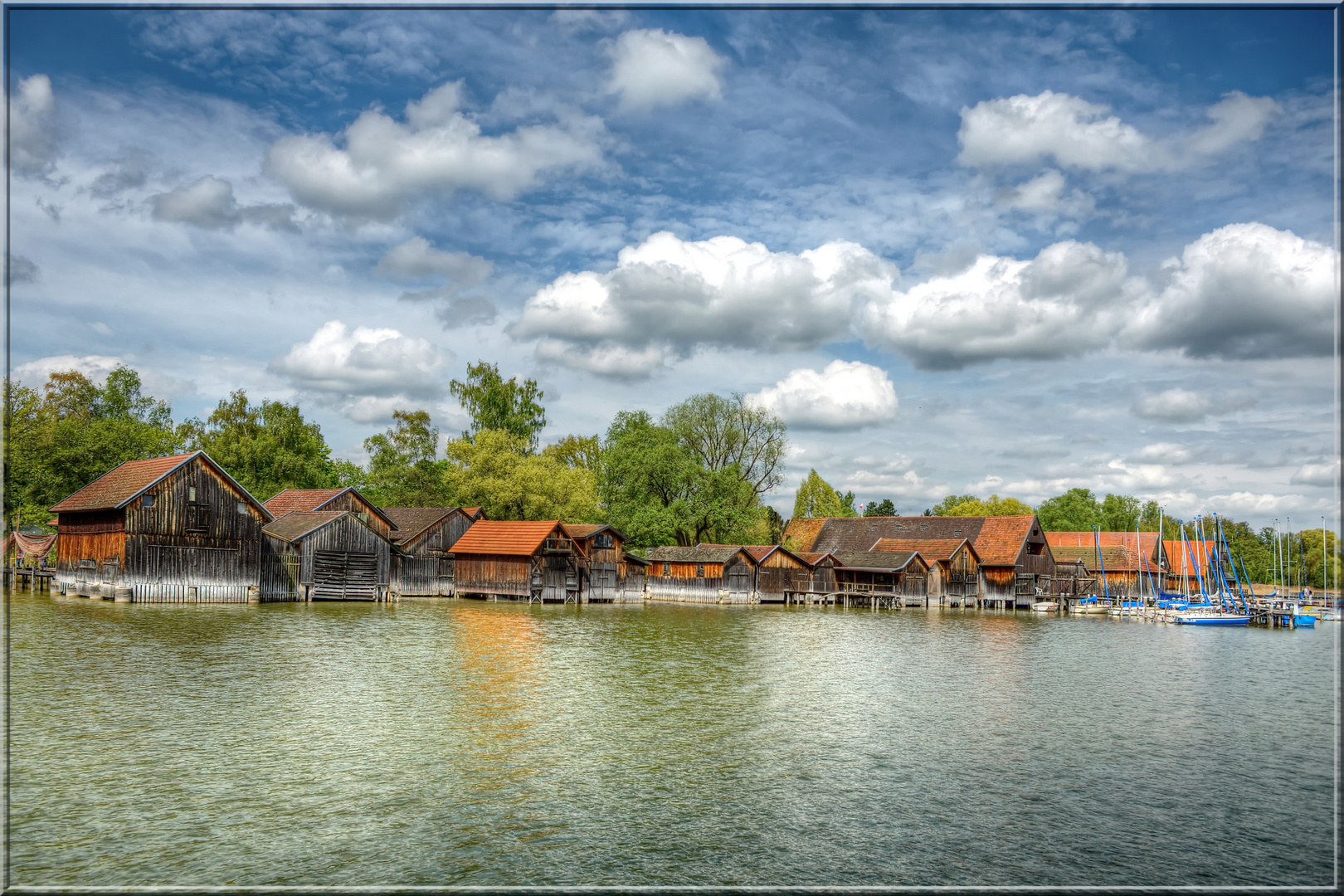 Fischerhütten am Ammersee