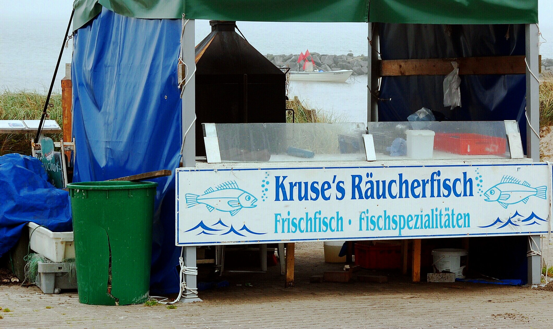 Fischerhütten am Schönberger Strand