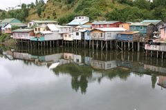 Fischerhütten auf Chiloe