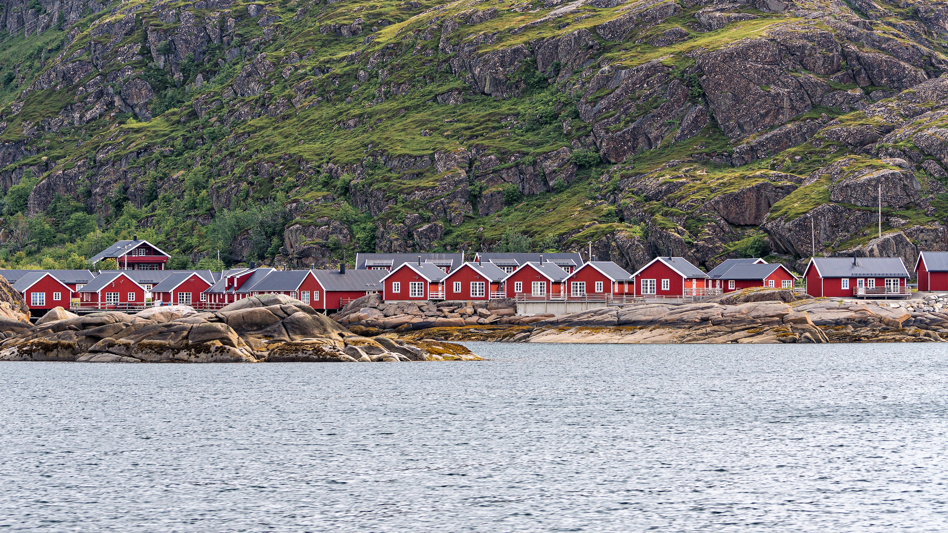 Fischerhütten auf den Lofoten 