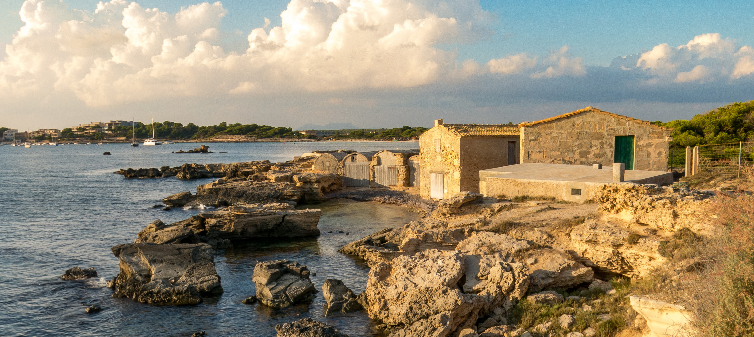 Fischerhütten bei Colonia de Sant Jordi