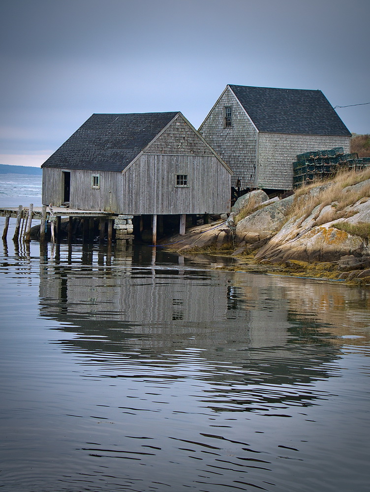 Fischerhütten bei Peggy's Cove