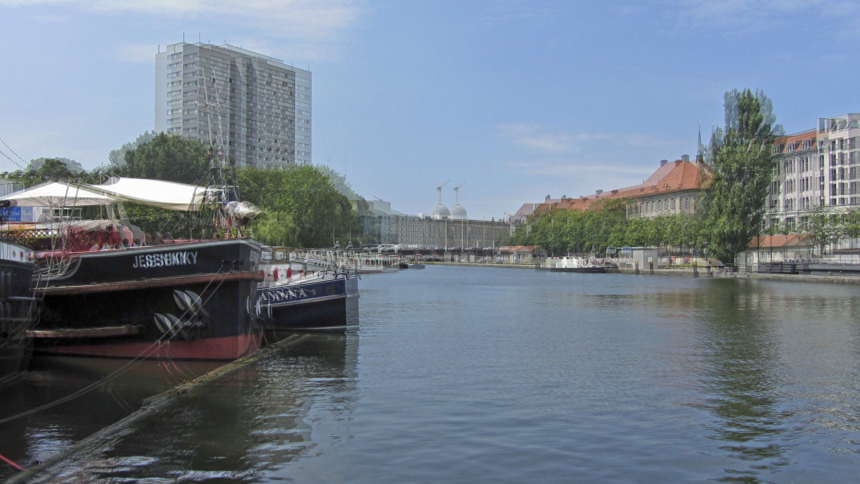 Fischerinsel - Historischer Hafen 2 (3D)