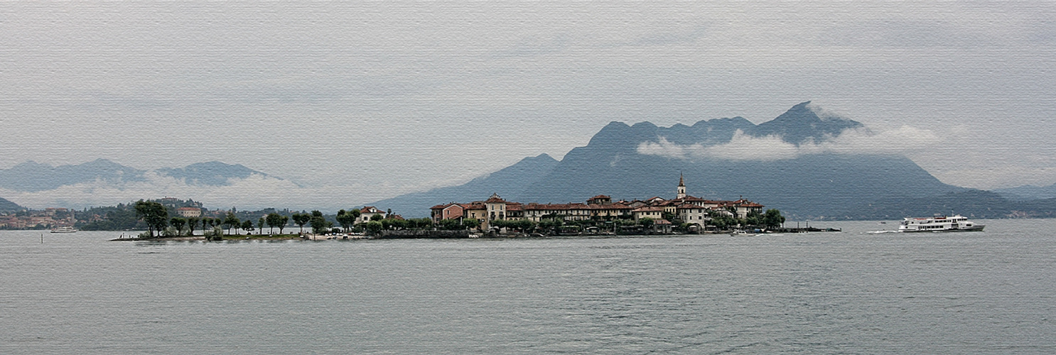 Fischerinsel im Lago Maggiore