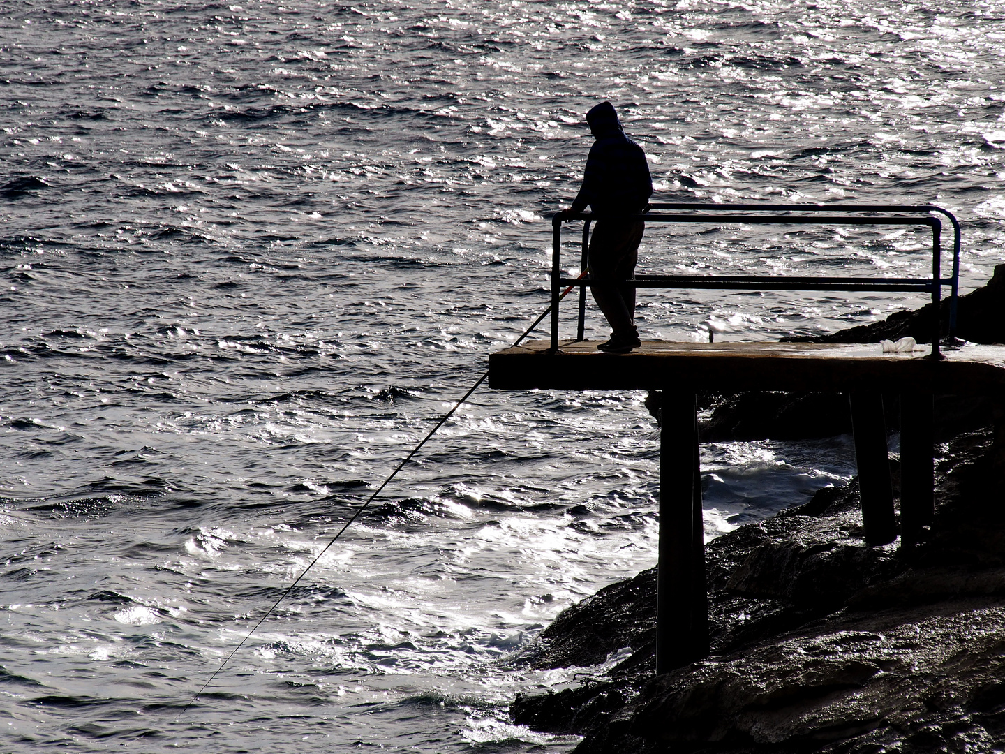 Fischermann auf Gozo