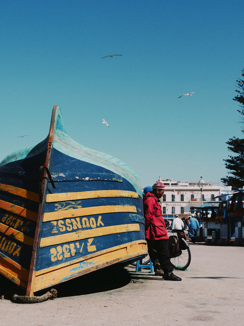 fischermann - essaouira, marokko