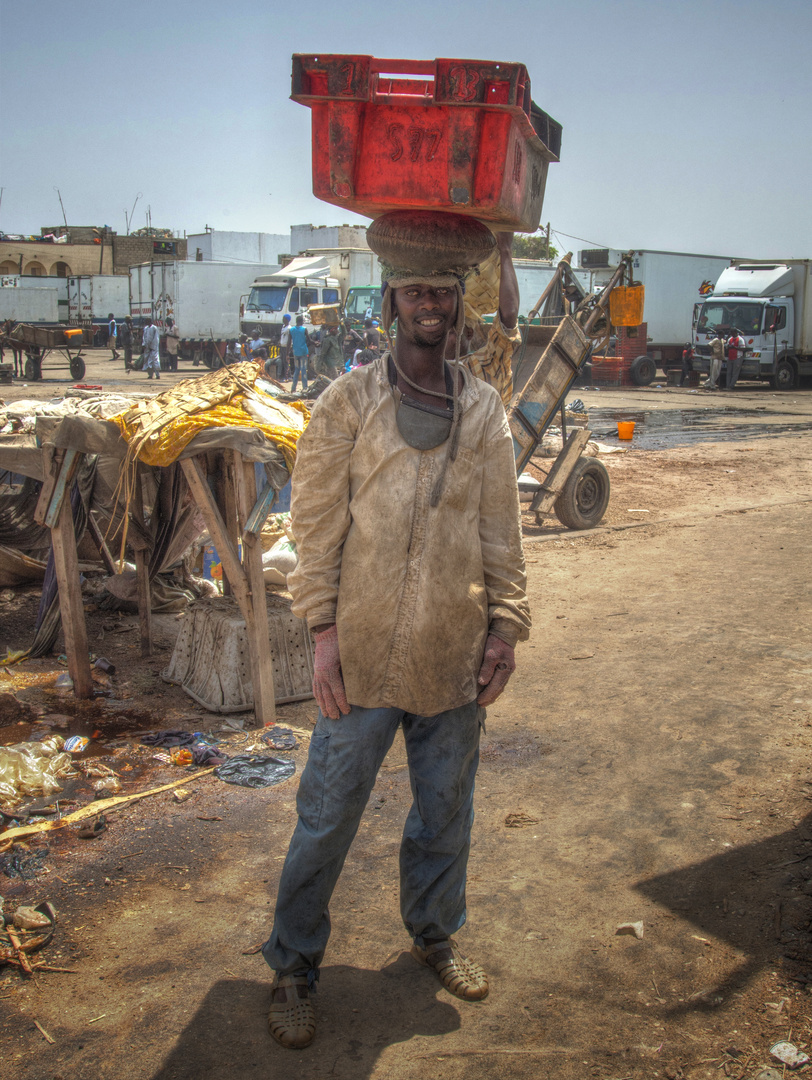 Fischermann in St Louis Senegal