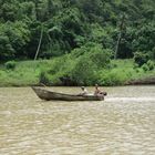 Fischermen auf dem Chavon Fluss