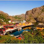 Fischernest "Nussfjord" auf den Lofoten