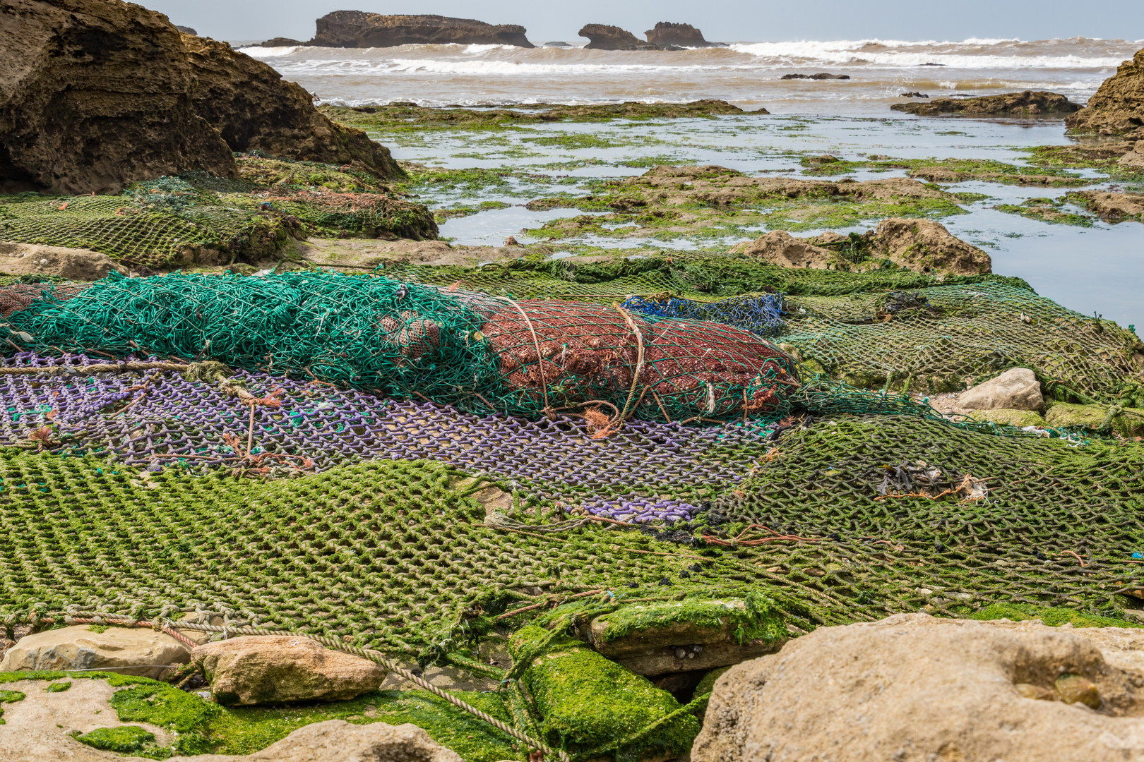 Fischernetze - Essaouira/Marokko