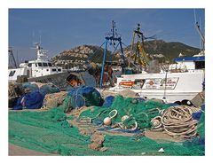 Fischernetze in Port d'Andratzx