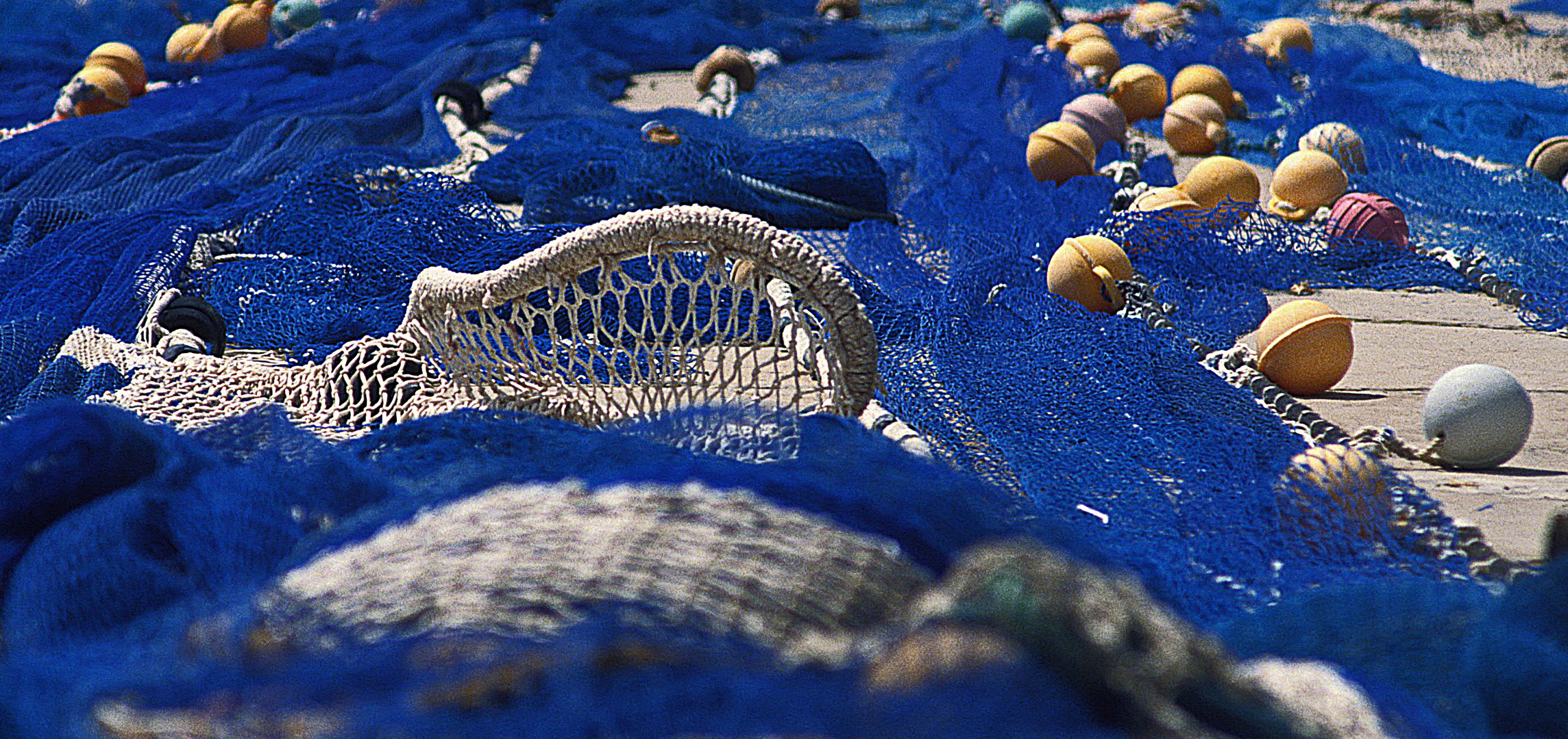 Fischernetze in Port de Soller