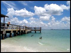 Fischerpier auf Sanibel Island