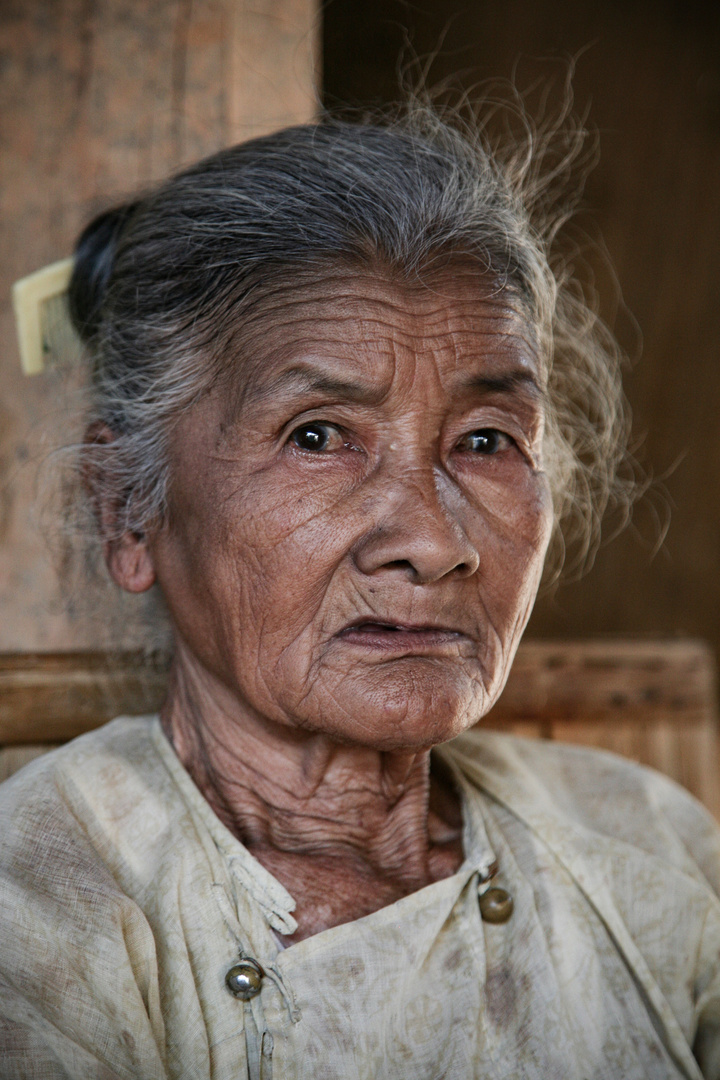 Fischers Frau am Inle-Lake