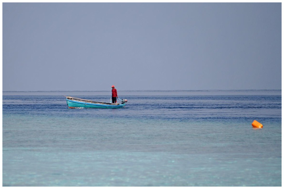 Fischers Fritze auf den Malediven