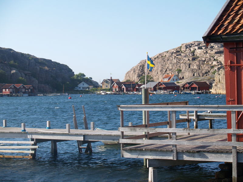 Fischersiedlung auf Hamburgö